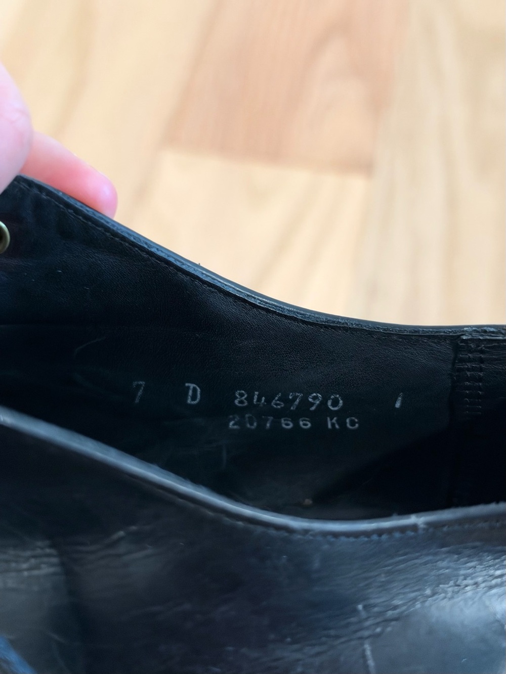 Vintage 70s Florsheim Platform Shoes Two Tone Leather Disco Cuban Oxford Heels - Picture 8 of 9